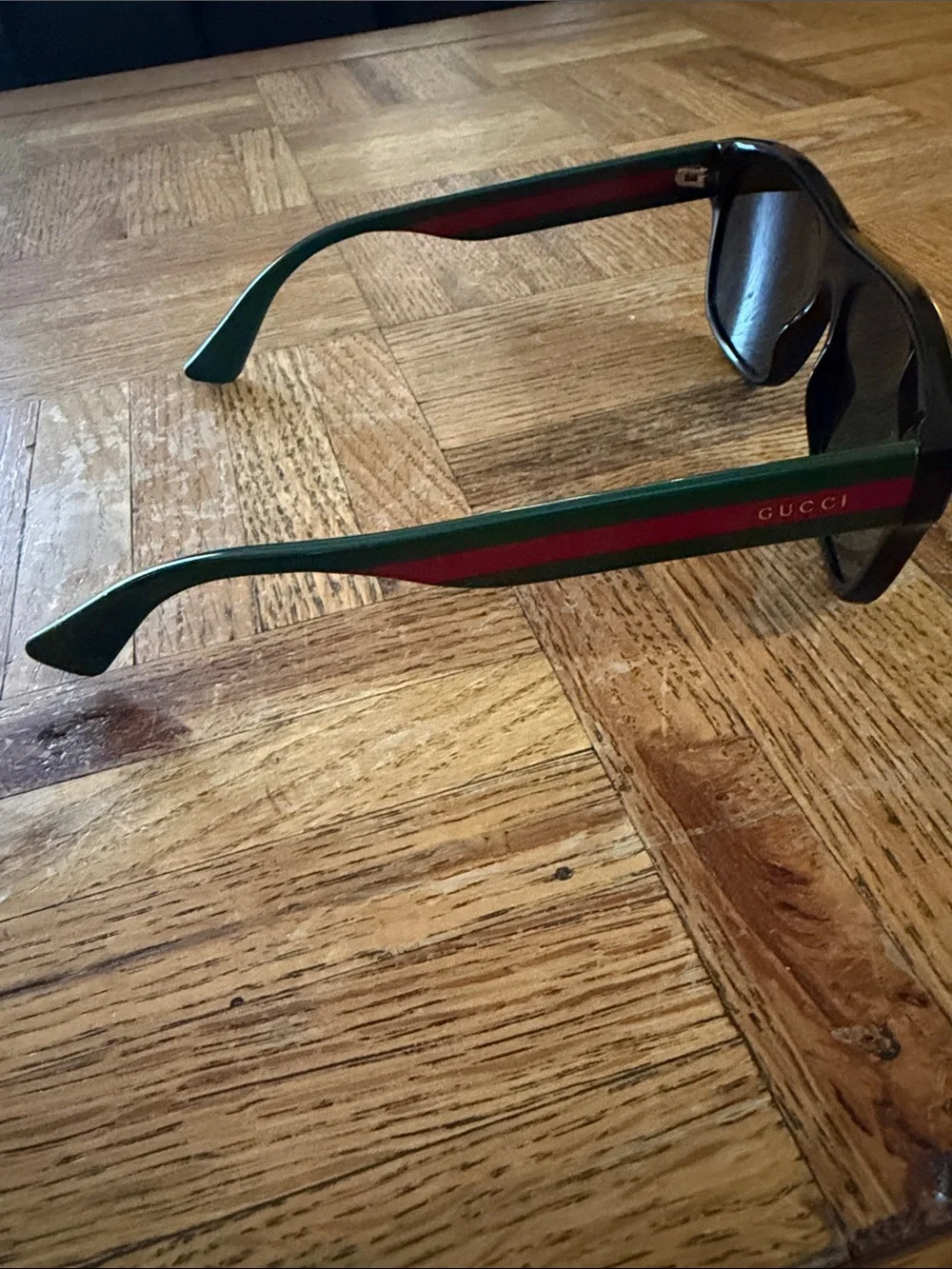 Gucci Black Sunglasses with Dark Lenses